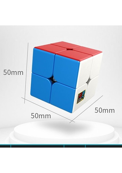 A-2X2X2 Mini Eğitici Oyuncaklar Cep Küp Hız 2x2 Sihirli Küp Meslek Küp Oyuncak Çocuklar Için Rubix Küp (Yurt Dışından)