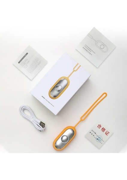 HE-M001 El USB Şarj Edilebilir Uyku Yardımı Aleti Turuncu (Yurt Dışından) modelleri