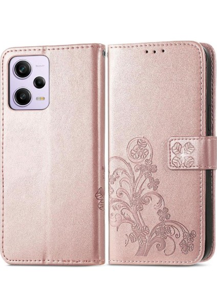 Xiaomi Redmi Için Not 12 Pro Zarif Iş Dört Yapraklı Yonca Durumda (Yurt Dışından)
