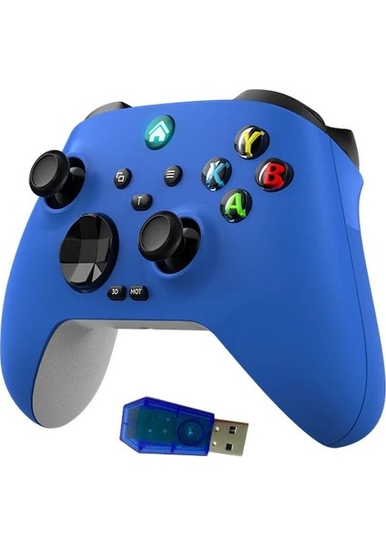 BLUE-G11 Kablosuz Bt Mekanik Oyun Denetleyicisi Anahtarı Pro Pc Android Ios Akıllı Telefon Tv Set Üstü Kutusu 2.4g Gamepad Joystick (Yurt Dışından)