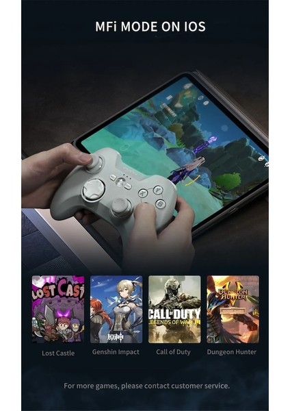 Blue-Pxn P3 Pc Kablosuz Kontrol Cihazı Pc Için 2.4g Kablosuz Gamepad'ler Windows 7/8/10/11 , Ps3, Ios 14.2+, Android 4.0+, Android Tv/box (Yurt Dışından)