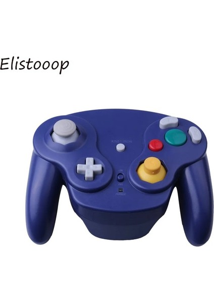 Ngc Gamepad Için Mor-2.4ghz Kablosuz Oyun Denetleyicisi Ngc Için Nintendo Için Game-Cube Için Joystick (Yurt Dışından)