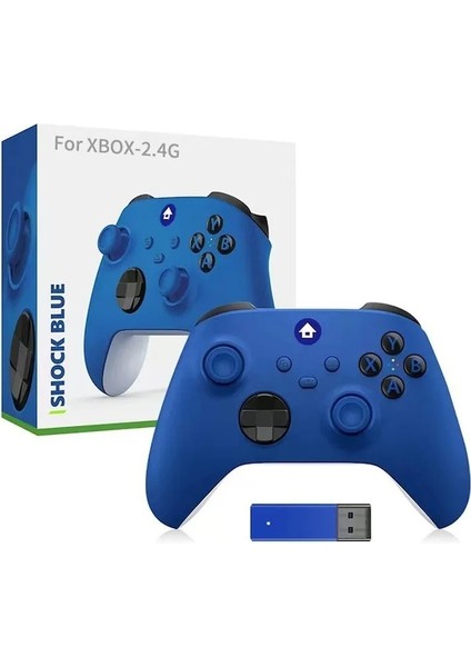 2.4g Mavi-Kablosuz 2.4g Kontrolü Xbox Serisi X/s Kontrolü Xbox One Serisi Gamepad Pc Joystick Için Win7/8/10 (Yurt Dışından)