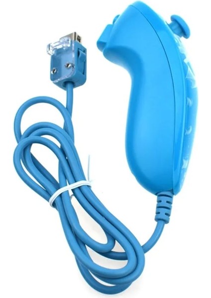 Açık Mavi Nunchuck-2in1 Nunchuck, Nintendo Wii Oyun Uzaktan Kumanda Joystick Için Motion Plus Ile (Yurt Dışından)