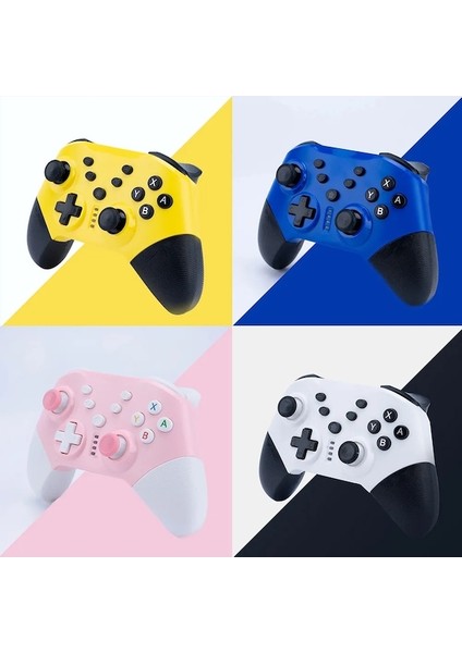 Mavi-Kırmızı-Anahtar Kablosuz Oyun Denetleyicisi Ns Gamepad, Uyandırma Fonksiyonlu, Titreşimli Tek Tıklamayla Uyandırma Fonksiyonu, (Yurt Dışından) fırsatları