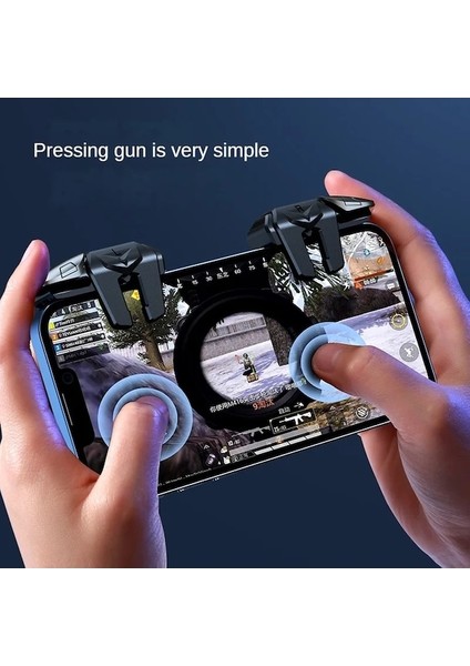 1 Çift-Cep Telefonu Oyunu Tetik Gamepad Joystick 6-Parmak Amaç Çekim E-Spor Oyunu Android Pubg Oyun Denetleyicisi Için Parmak Uçları (Yurt Dışından) fırsatları