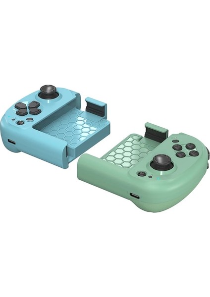 Mavi Yeşil-Mocute 061 Gamepad Kablosuz Bluetooth Sol Sağ Bölünmüş Oyun Denetleyicisi Android/ıos Telefonlar Için Oyun Joystick Gamepad (Yurt Dışından)