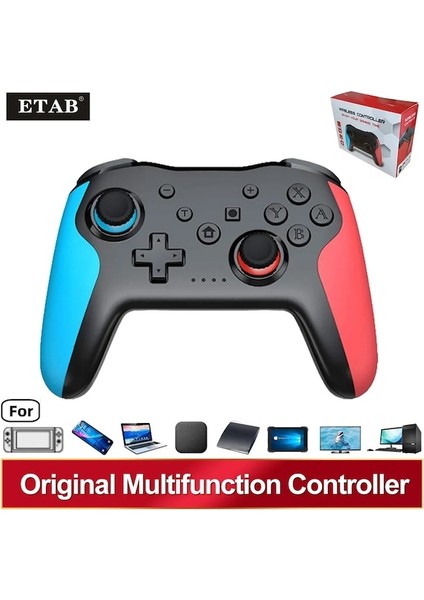 NS009NNS Nfc-Bt 2.4g Kablosuz Denetleyici Nintendo Anahtarı Pro Akıllı Telefon Pc Tv Kutusu Tablet Ps3 Tesla Gamepad Pc Joystick Denetleyici (Yurt Dışından) fiyatları