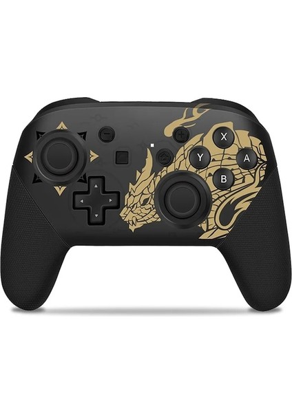 Garip Avcılık-Kablosuz Bluetooth Oyun Denetleyicisi Altı Eksenli Jiroskop Uyandırma Fonksiyonu Gamepad Switch Pro Fessional Kablosuz Denetleyici (Yurt Dışından)