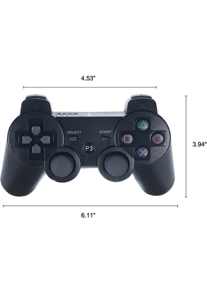 Mavi-Sony Ps3 Denetleyici Desteği Bluetooth Kablosuz Gamepad Play Station 3 Joystick Konsolu Için Ps3 Controle Pc Için (Yurt Dışından)