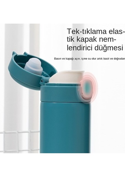 Xcj 66 Shop 350ML Yalıtımlı Outdoor Termos Yeşil (Yurt Dışından)