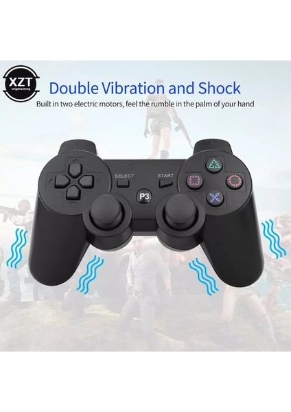 Kırmızı Kablosuz Bluetooth Uyumlu Gamepad Joystick Ps3 Oyun Denetleyicisi Oyun Konsolu Playstation 3 Joypad Oyun Aksesuarları (Yurt Dışından) fiyatları
