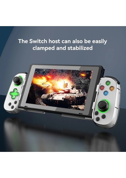 D7 Sarı-D3/d6/d7 Kablosuz Bt 5.0 Gerilebilir Oyun Denetleyicisi Telefon Android Ios Için Gamepad Joystick Geri Çekilebilir Gamepad Ps4 Anahtarı (Yurt Dışından)