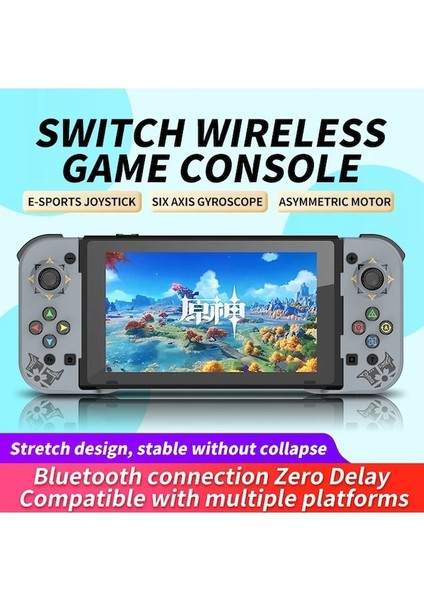 D3 Pembe-D5 Teleskopik Bluetooth Oyun Denetleyicisi Pubg Mobil Oyun Joystick Ios Android Için LED Aydınlatmalı Kablosuz Gamepad Ps4 Anahtarı (Yurt Dışından)