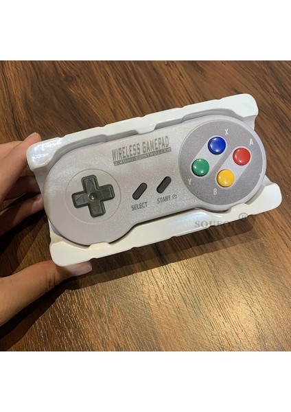 Renkli Düğme-2 Alıcı Oyun Denetleyicisi Kablosuz Renkli Düğme 2.4g Gamepad Joypad Joystick Snes Mini Pc Için Uyumlu Ns Anahtarı Aksesuarı (Yurt Dışından) fiyatları
