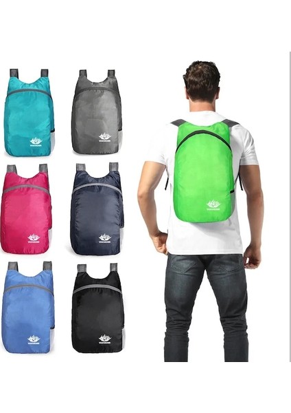 Koyu Mavi-Naylon Hafif Erkek Sırt Çantası Su Geçirmez Katlanabilir Sırt Çantası Ultralight Açık Hava Seyahat Sırt Çantası Kamp Yürüyüş Spor Sırt Çantası (Yurt Dışından) fiyatları