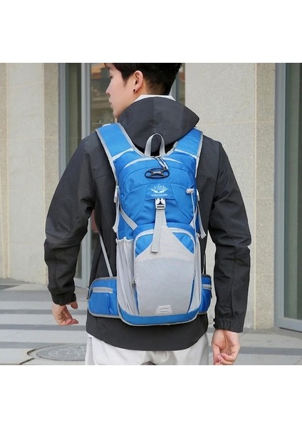 Turuncu-Açık Kamp Su Geçirmez Nefes Sırt Çantası Büyük Kapasiteli Açık Tırmanma Çantası Trekking Spor Çantaları Sırt Çantası (Yurt Dışından) indirimleri