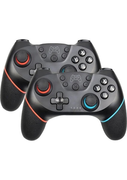 Kablosuz Bluetooth Denetleyicisi Nintendo Anahtarı/anahtarı Lite Gamepad Pro Denetleyicisi Ns Anahtarı Konsolu Için 6 Eksenli Kolu Ile (Yurt Dışından)