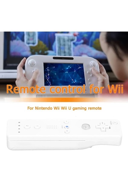 Nintendo Wii Oyun Uzaktan Kumandası Için Koyu Mavi Kablosuz Gamepad Nintendo Wıı / Wıı U Için Dahili Motion Plus Joystick Joypad (Yurt Dışından)