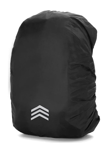 Other-C Siyah Yağmur Kapak Sırt Çantası Yansıtıcı 25L 35L 45L 60L Su Geçirmez Çanta Moda Taktik Açık Kamp Yürüyüş Tırmanma Toz Yağmurluk (Yurt Dışından)