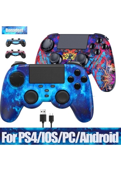 Graffiti-Ps4 Bluetooth Denetleyicisi Için Ps4/ıos/android/ipad/pc Kablosuz Oyun Denetleyicisi Konsolu Titreşim Aksesuarları (Yurt Dışından) fiyatları