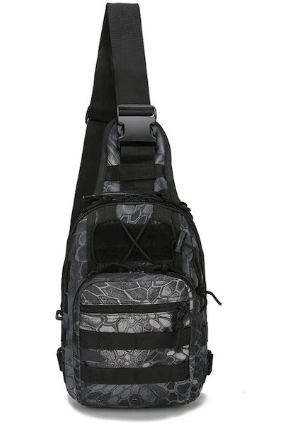 Siyah-Açık Omuz Askeri Çanta Spor Tırmanma Sırt Çantası Omuz Taktik Yürüyüş Kamp Avcılık Sırt Çantası Balıkçılık Sırt Çantası (Yurt Dışından) fırsatları