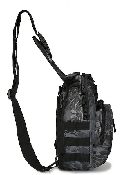 Siyah-Açık Omuz Askeri Çanta Spor Tırmanma Sırt Çantası Omuz Taktik Yürüyüş Kamp Avcılık Sırt Çantası Balıkçılık Sırt Çantası (Yurt Dışından) indirimleri