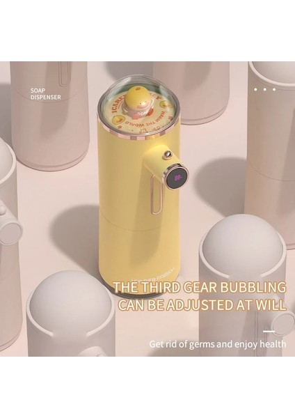 Beyaz-Otomatik Köpük Sabunluk Fotoselli Kızılötesi Sensör Dağıtıcı Banyo Akıllı Yıkama El Makinesi Köpük El Yıkama Aracı (Yurt Dışından) fırsatları