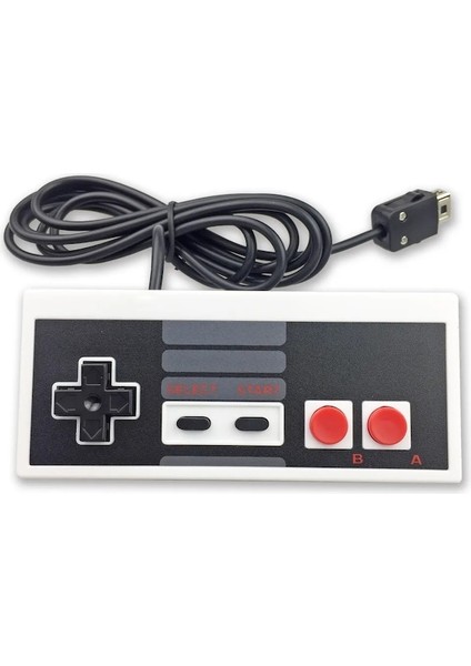 Nes Mini Classic Için Gri Kablolu Oyun Kumandası (Yurt Dışından)
