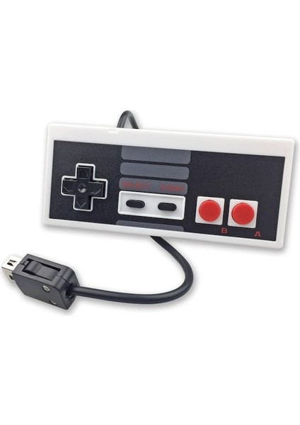 Nes Mini Classic Için Gri Kablolu Oyun Kumandası (Yurt Dışından)
