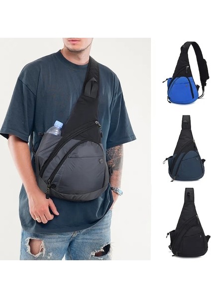 1085-KOYU Gri-Çok Fonksiyonlu Kamp Su Geçirmez Omuz Çantası Erkekler Kadınlar Için Anti-Hırsızlık Göğüs Paketi Bisiklet Avcılık Taktik Balıkçılık Yürüyüş Çantası (Yurt Dışından) fiyatları