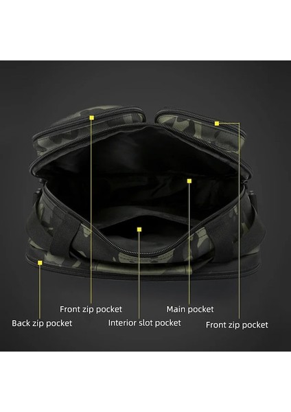 Haki-Trekking Taktik Çanta Omuz Çantası Kamp Adam Yürüyüş Seyahat Tırmanma Balıkçılık Sling Crossbody Açık Hafta Sonu Molle Çantası (Yurt Dışından) indirimleri