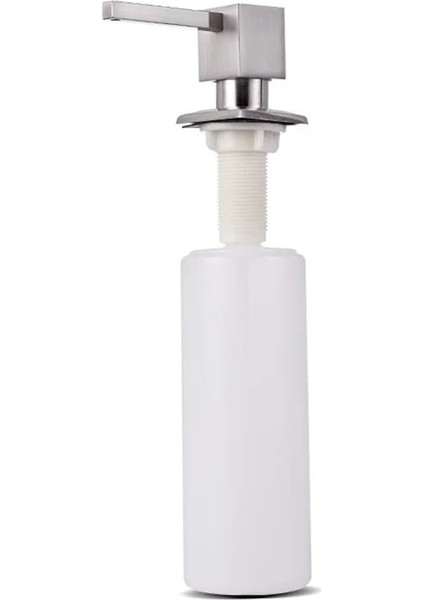 350ML-304 Paslanmaz Çelik Lavabo Fırçalanmış Sabunluk Abs Şişe Mutfak Kullanımı Lavabo Aksesuarları Sıvı Dolum Sabunluk (Yurt Dışından) fırsatları