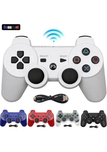 Ps3-1-Kablosuz Bluetooth Denetleyici Sony Ps3 Gamepad Için Play Station 3 Joystick Sony Playstation 3 Controle Için Uzaktan Kumanda (Yurt Dışından) fiyatları