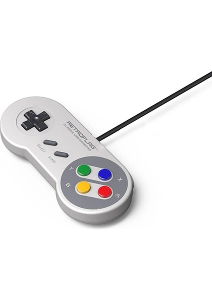J ve Md Kontrolörleri-2pcs Klasik USB Kablolu Denetleyici Gamepad Kolu Raspberry Pi Windows Nintendo Anahtarı Için (Yurt Dışından)