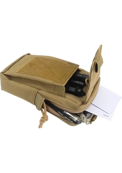 Armygreen-Açık Acil Molle Taktik Bel Çantası Omuz Çantası Edc Çantası Telefon Paketi Spor Tırmanma Koşu Aksesuarları Avcılık Çantaları (Yurt Dışından) fırsatları