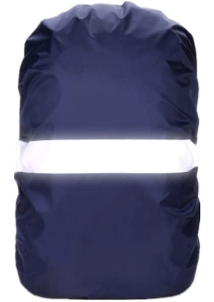 Diğer-Koyu Mavi Yansıtıcı Yağmur Kapağı Sırt Çantası 20L 35L 45L 60L Su Geçirmez Çanta Kapağıaçık Kamp Yürüyüş Tırmanma Sırt Çantası Için Toz Geçirmez Kılıf (Yurt Dışından)