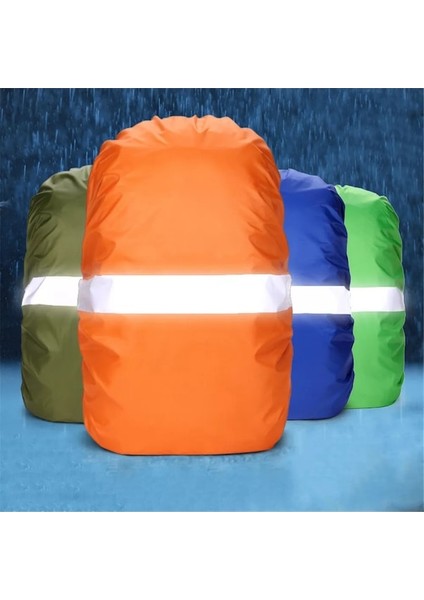 Diğer-Koyu Mavi Yansıtıcı Yağmur Kapağı Sırt Çantası 20L 35L 45L 60L Su Geçirmez Çanta Kapağıaçık Kamp Yürüyüş Tırmanma Sırt Çantası Için Toz Geçirmez Kılıf (Yurt Dışından) fiyatları