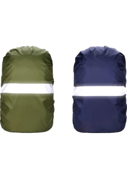 Diğer-Koyu Mavi Yansıtıcı Yağmur Kapağı Sırt Çantası 20L 35L 45L 60L Su Geçirmez Çanta Kapağıaçık Kamp Yürüyüş Tırmanma Sırt Çantası Için Toz Geçirmez Kılıf (Yurt Dışından) indirimleri