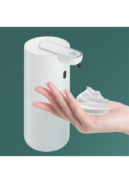 Yenı Sabunluk-Otomatik El Yıkama USB Şarj Eller Serbest Sıvı Sabunluk Akıllı Sensör Sabun Fotoselli Köpük Dispenseri Mutfak Banyo Için (Yurt Dışından)