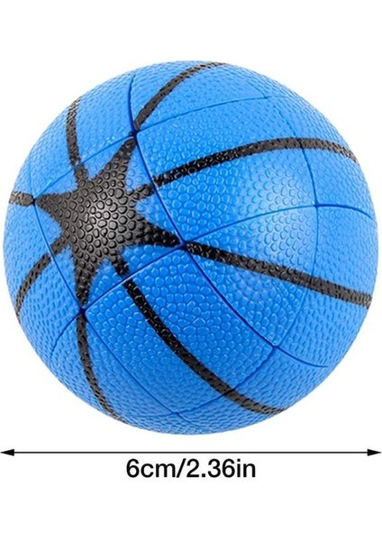Mavi-Basketbol Sihirli Küp Hız Bükülen Bulmaca Zeka Oyunları Zorlu Zeka Eğitici Oyuncaklar Çocuklar Için Yenilik Spor Oyuncak (Yurt Dışından)