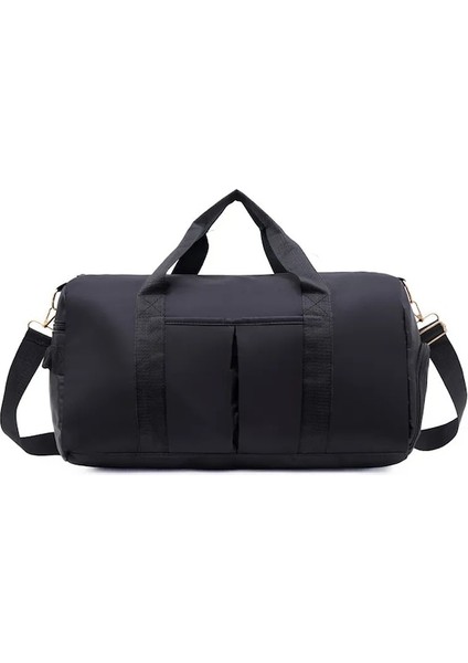 Menekşe-Açık Su Geçirmez Naylon Spor Spor Çantaları Erkek Kadın Eğitim Spor Seyahat Çantası Yoga Mat Spor Çantası Ayakkabı Bölmesi Ile (Yurt Dışından)