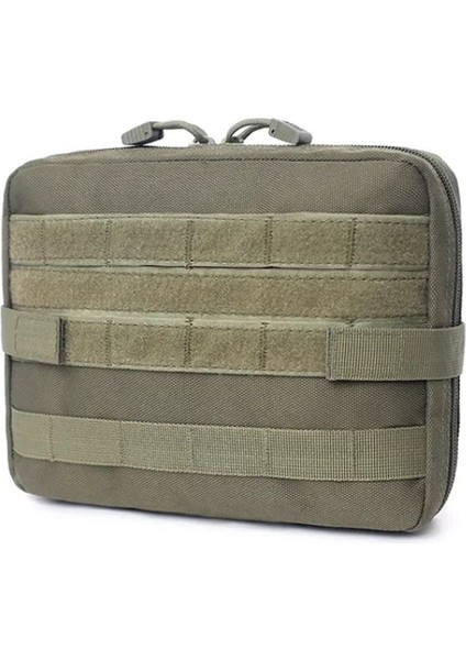 Armgreen-Taktik Molle Tıbbi Kese Büyük Organizatör Yardımcı Askeri Açık Seyahat Kamp Yürüyüş Avcılık Aksesuarları Edc Bel Çantası (Yurt Dışından)