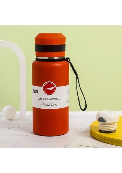 Ww Büyük Kapasiteli Vakumlu Termos Bardak 800ML-KIRMIZI (Yurt Dışından)