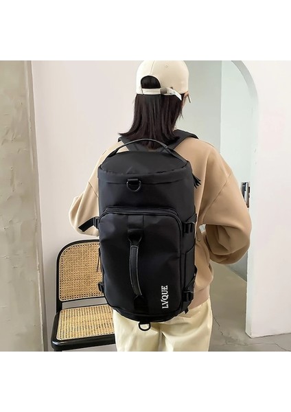 Mor Renk-Spor Çantaları Kadın Erkek Büyük Kapasiteli Spor Salonu Fitness Eğitim Çantaları Oxford Omuz Çantaları Açık Kamp Yürüyüş Sırt Çantası Çanta (Yurt Dışından) indirimleri