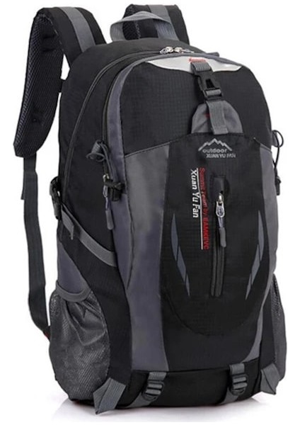 Siyah-Yeni 30L Açık Balıkçılık Çanta Erkek Kadın Su Geçirmez Seyahat Trekking Sırt Çantası Tırmanma Yürüyüş Kamp Sırt Çantası Taktik Spor Çantaları (Yurt Dışından)