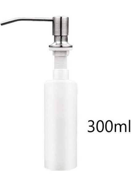 Şişe-Paslanmaz Çelik Sabunluk Uzatma Tüpü Kiti Mutfak Lavabo Sıvı Sabunluk Banyo Losyon Deterjan El Basın Pompaları (Yurt Dışından)