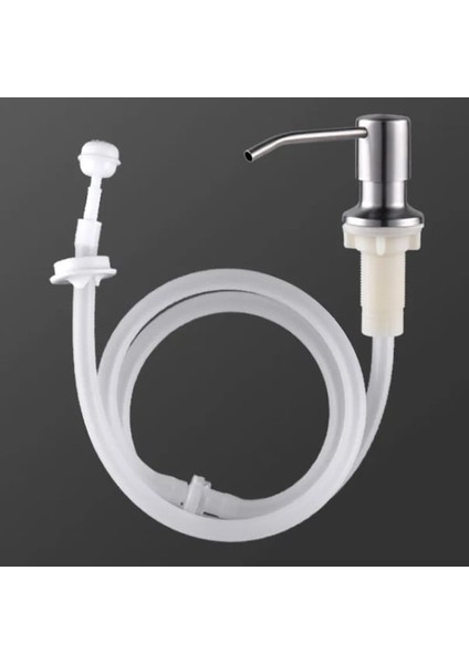 Şişe-Paslanmaz Çelik Sabunluk Uzatma Tüpü Kiti Mutfak Lavabo Sıvı Sabunluk Banyo Losyon Deterjan El Basın Pompaları (Yurt Dışından) fiyatları