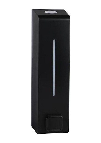 BLACK-600ML Sabunluk Duvara Monte Pres Tipi Manuel Sabunluk Banyo Için Evrensel El Yıkama Losyonu Kabı (Yurt Dışından)