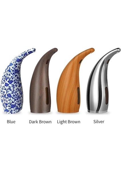 Mavi Beyaz Porselen-Dokunmasız Otomatik Sensör Sıvı Sabunluk Hareket Ev Mutfak 300 ml Banyo Aksesuarları Sabunluk (Yurt Dışından) modelleri